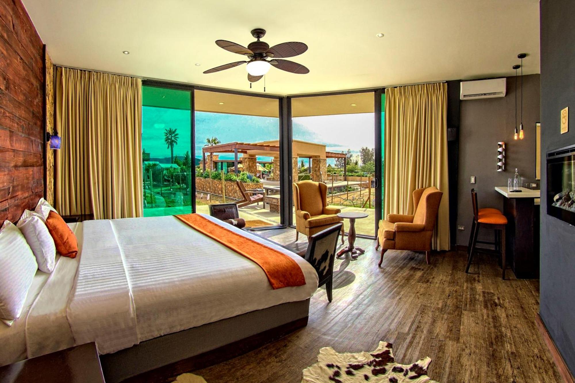 Hotel Boutique Valle De Guadalupe & Spa חדר תמונה