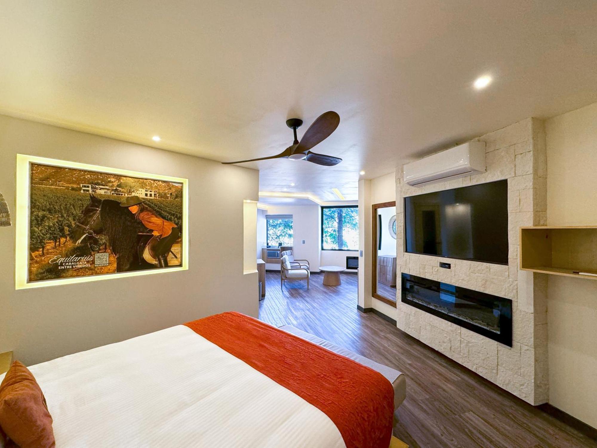 Hotel Boutique Valle De Guadalupe & Spa חדר תמונה